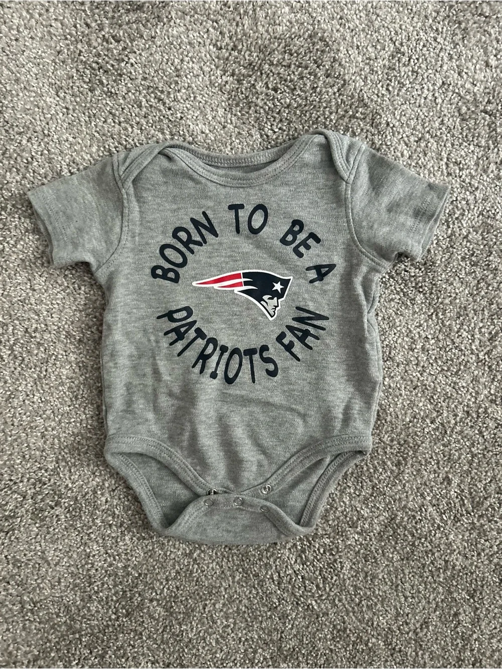 New England Patriots Baby 4-Pack One-Piece Bodysuits